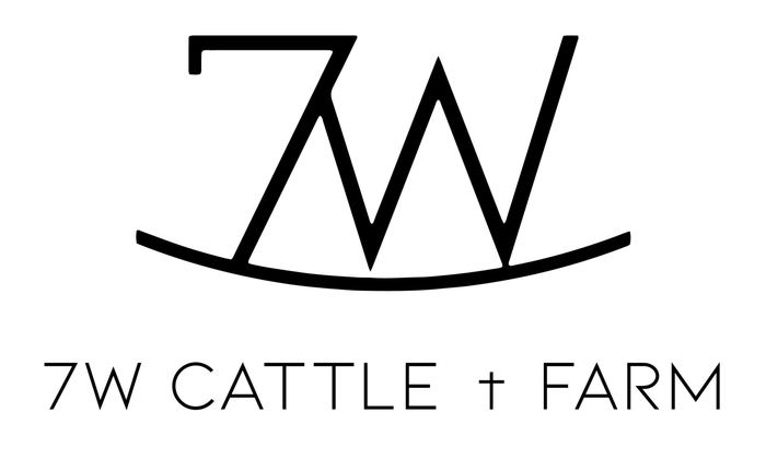 7W Cattle Farm logo